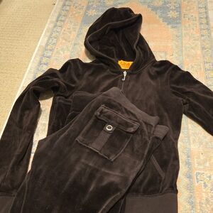 Juicy Couture Chocolate Velour Tracksuit